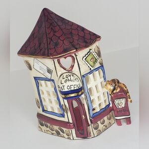 Vintage Blue Sky Clayworks 2003, Love Letters Post Office By Heather Goldmine